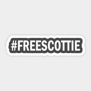 free scottie scheffler Sticker